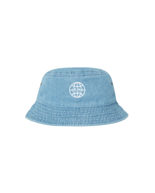 denim bucket hat